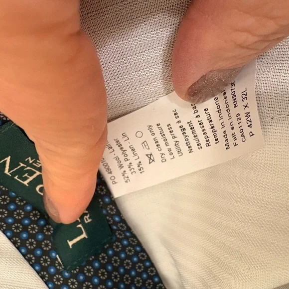 Men's Linen Blend Suit - Picture 5 of 6